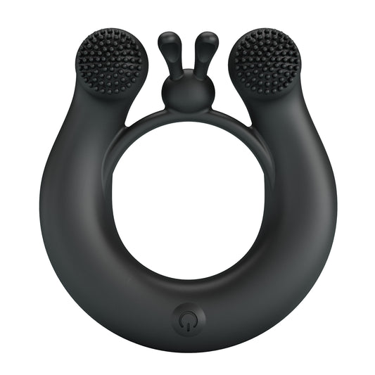 anello vibrante dhalia nero pretty love
