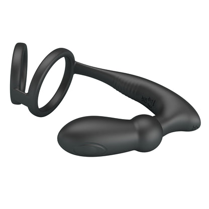 vibratore anale emoni nero pretty love