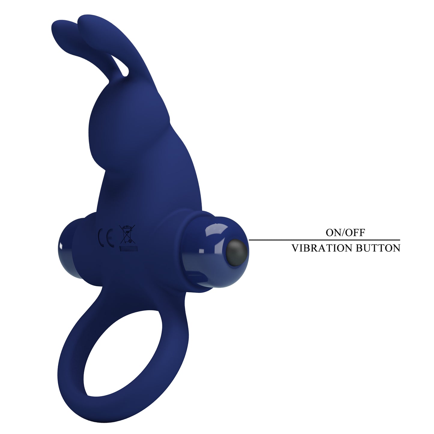anello vibrante fix blu pretty love