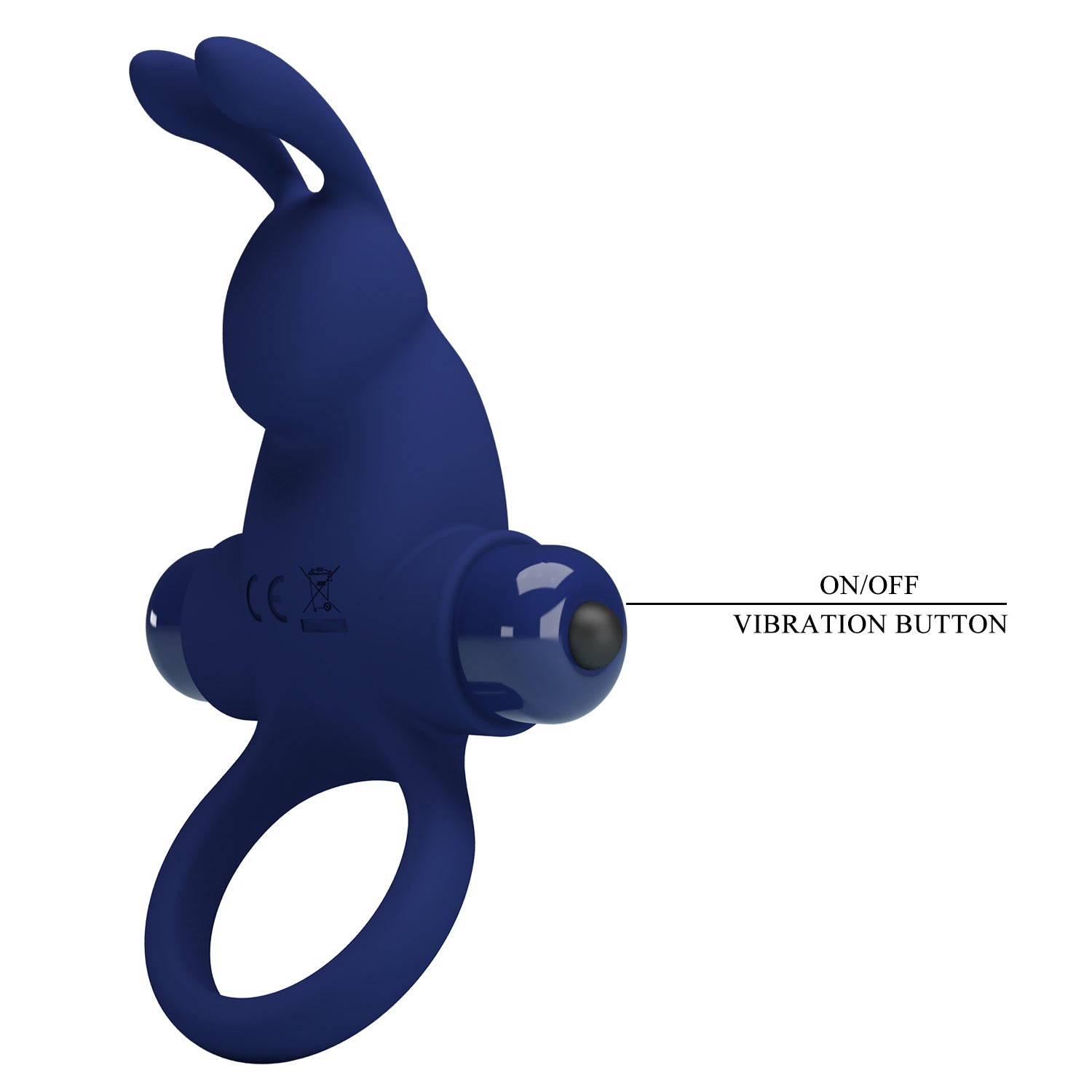 anello vibrante fix blu pretty love