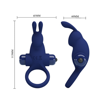 anello vibrante fix blu pretty love