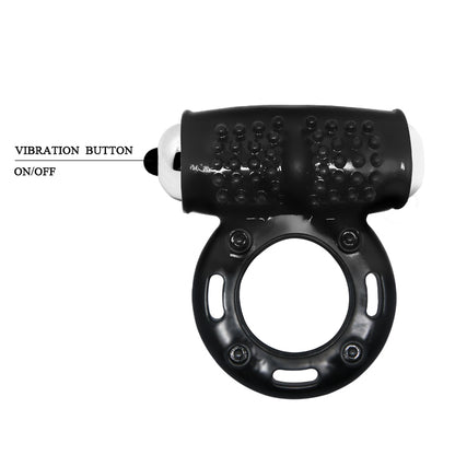 anello vibrante power nero baile