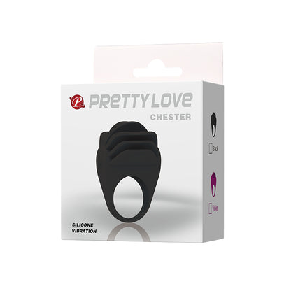 anello vibrante chest nero pretty love