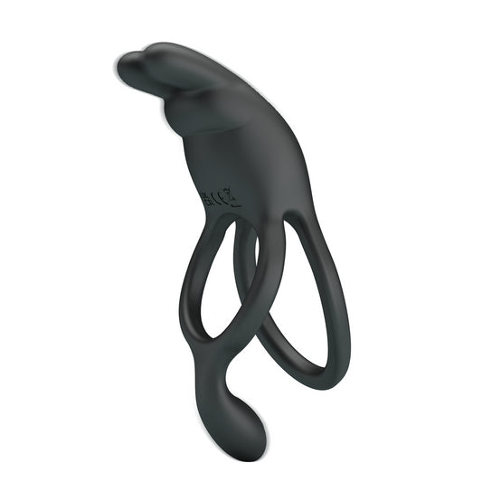 anello vibrante seth nero pretty love