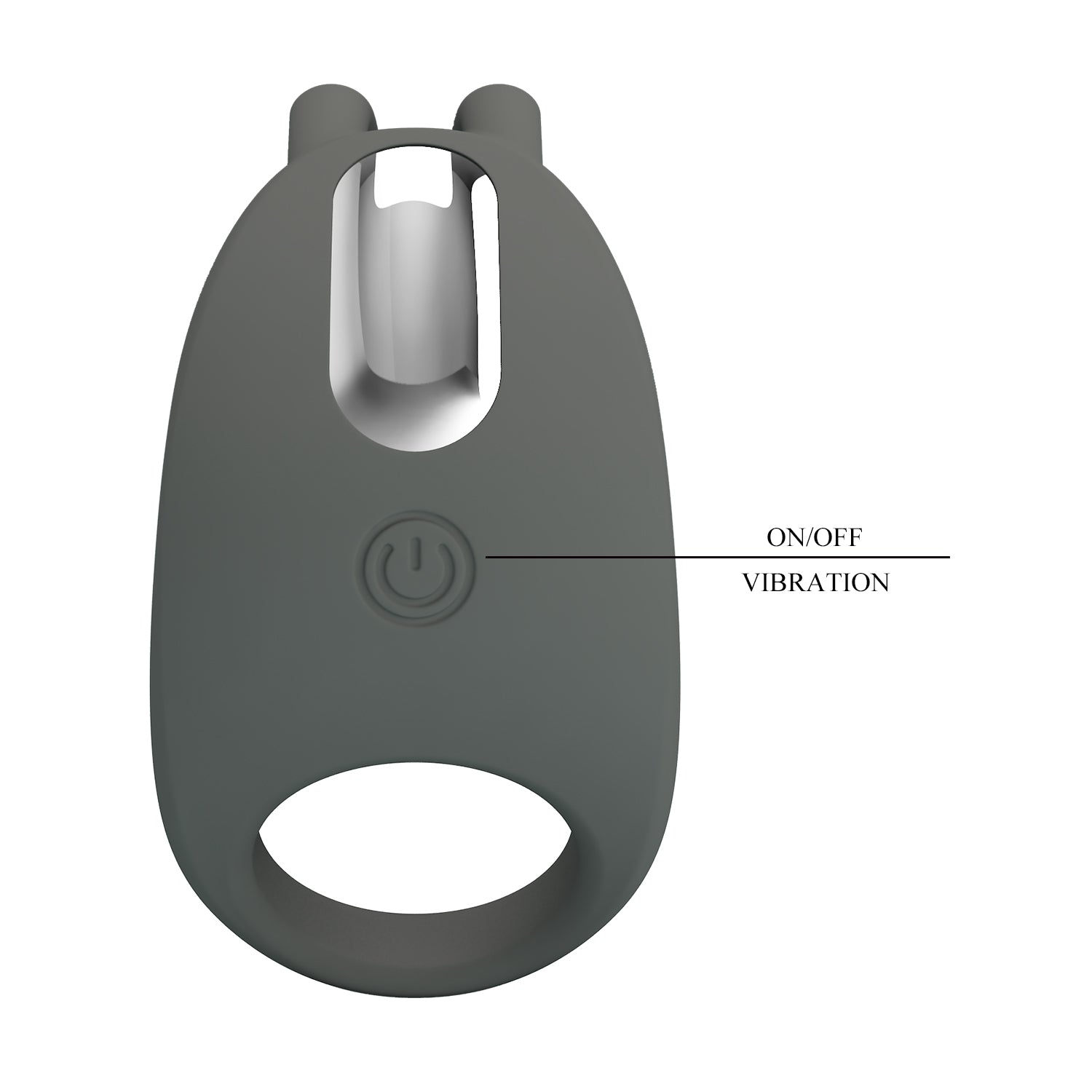 anello vibrante stratus grigio pretty love