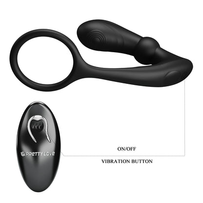 stimolatore prostata warren nero pretty love