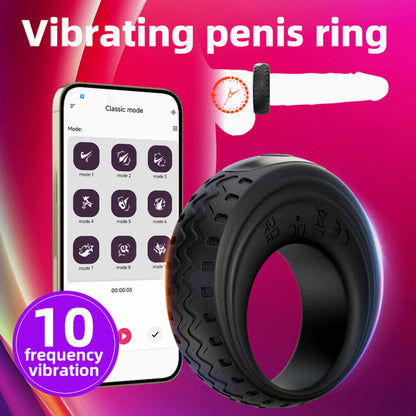 anello vibrante whirlwind tire nero