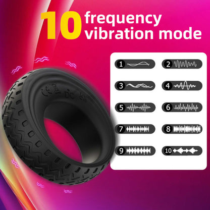 anello vibrante whirlwind tire nero