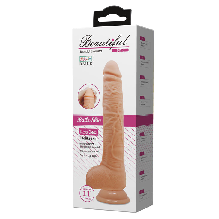 dildo xxl beautiful  stright rosa flesh baile