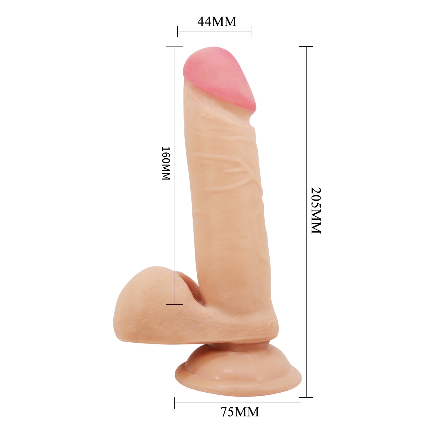dildo realistico creel rosa flesh pretty love