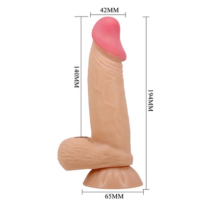 dildo realistico duvall rosa flesh pretty love