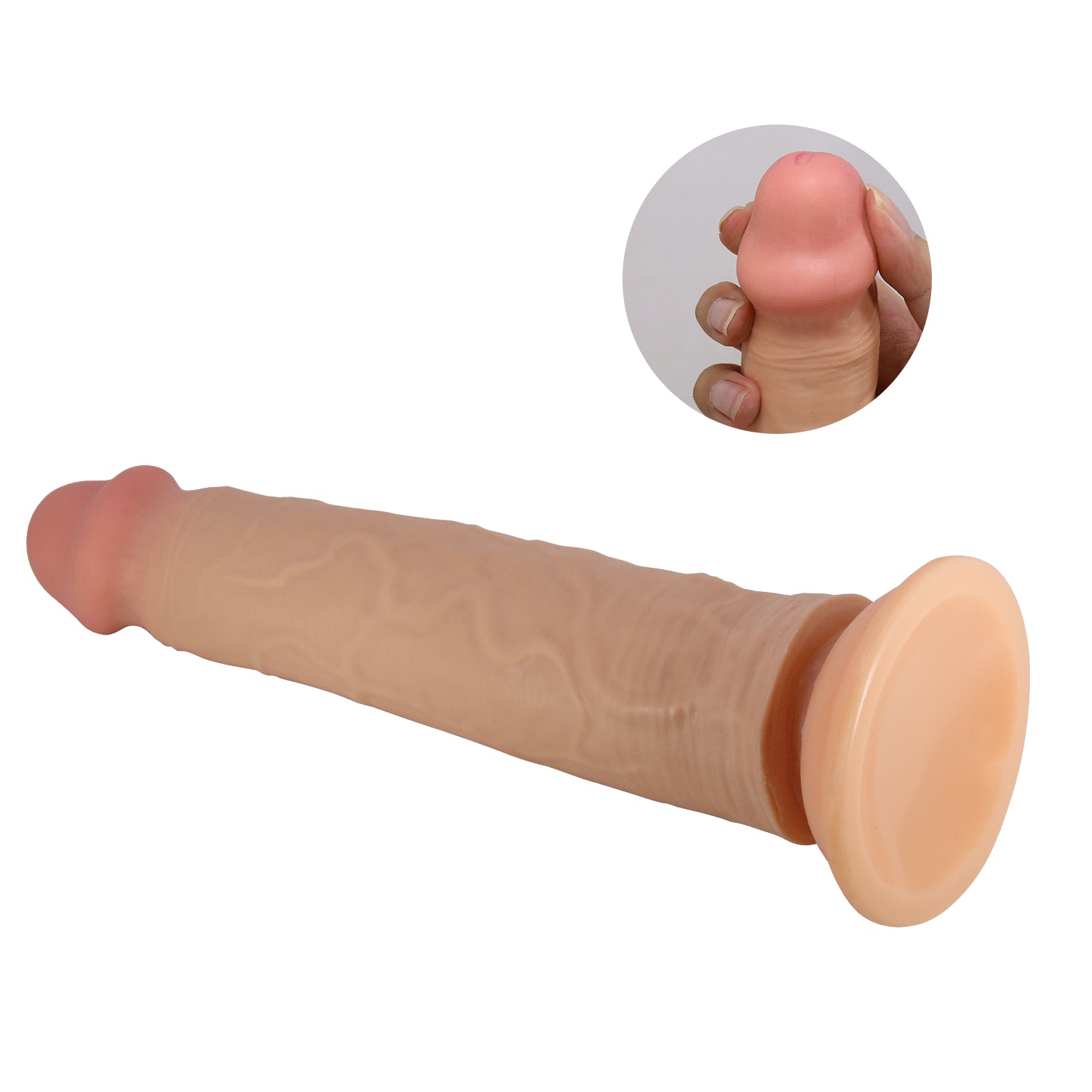 dildo xxl sharife rosa flesh pretty love
