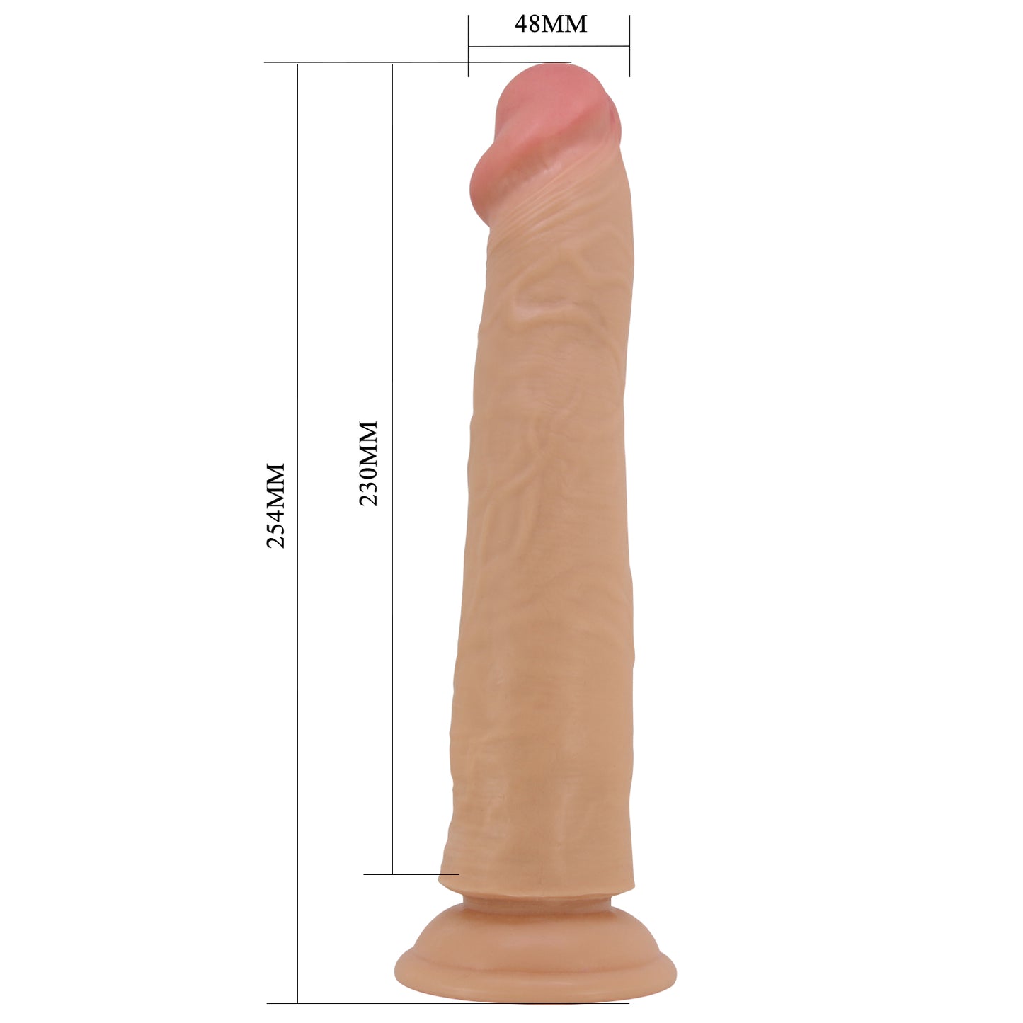dildo xxl sharife rosa flesh pretty love