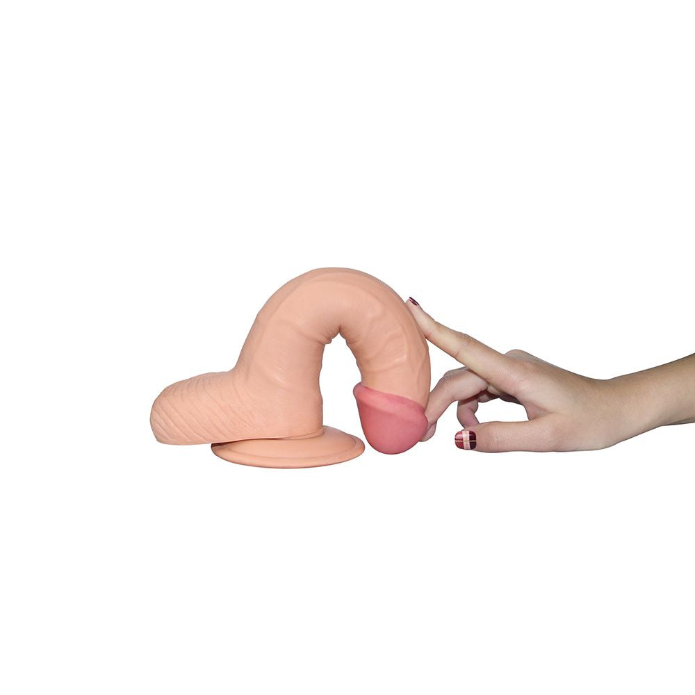 dildo ultra soft quentin lovetoy con mano