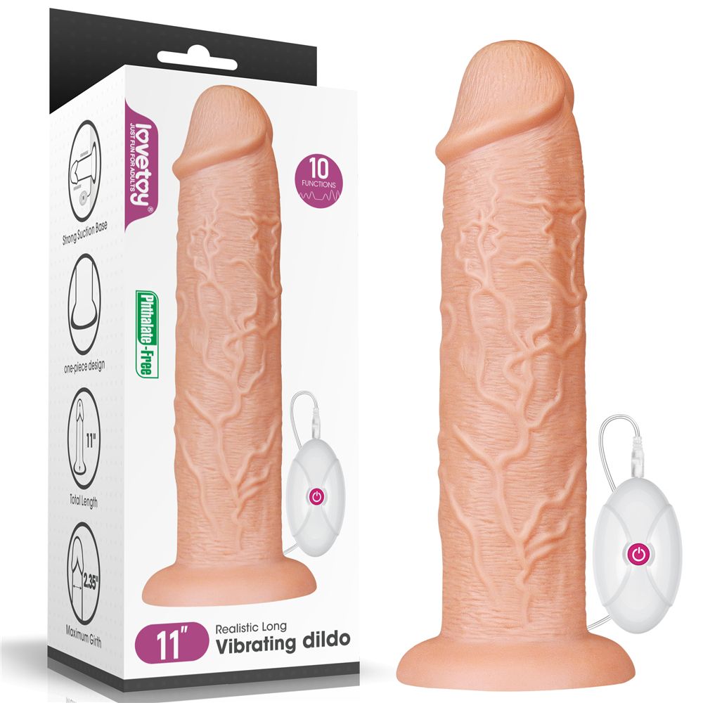 Dustin Vibrating Dildo
