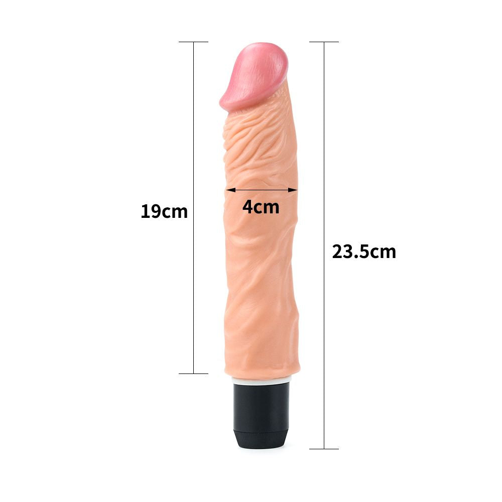 dildo vibrante lester lovetoy misure