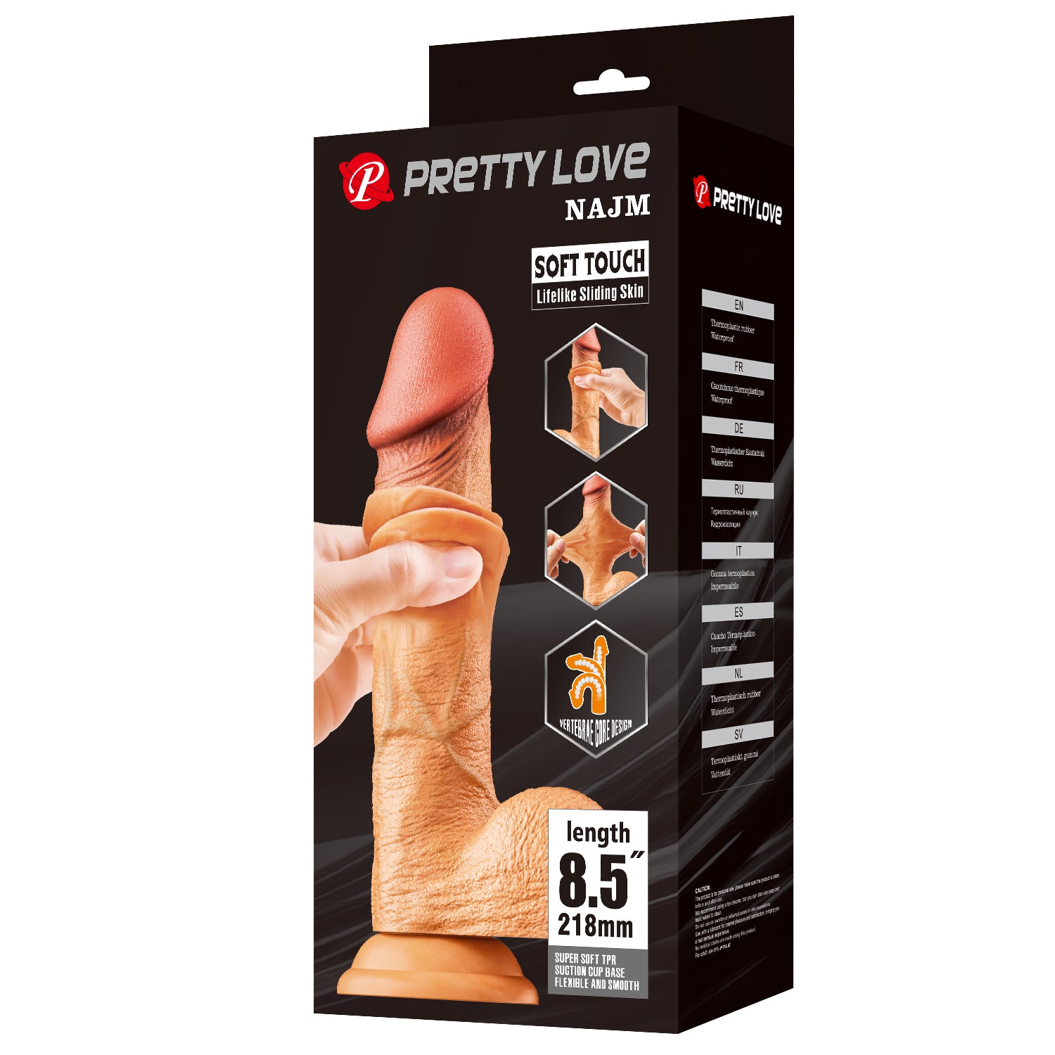 dilso realistico najm rosa flesh pretty love