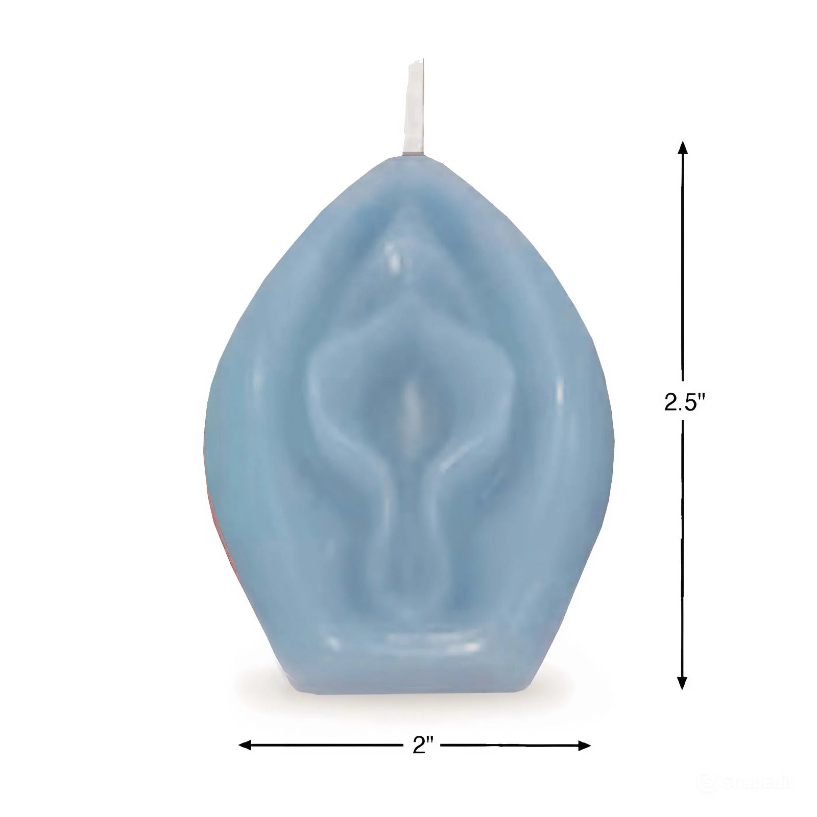 candela profumata vulva blue vaniglia