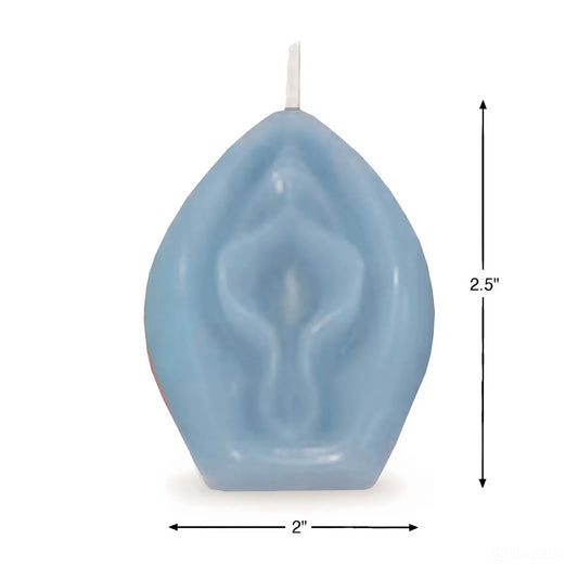 candela profumata vulva blue vaniglia