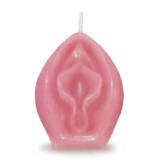 candela profumata vulva pink vaniglia