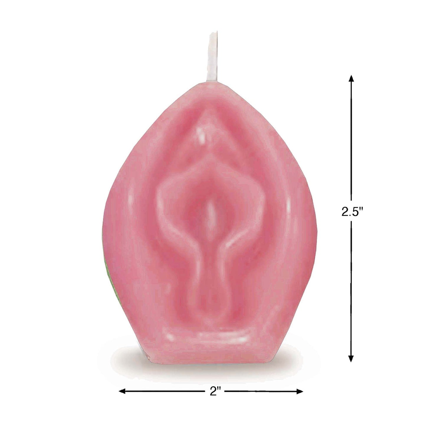 candela profumata vulva pink vaniglia