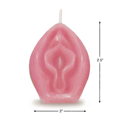 candela profumata vulva pink vaniglia