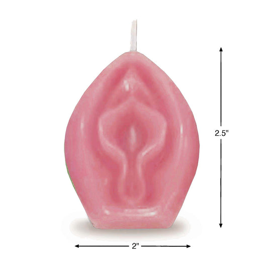 candela profumata vulva pink vaniglia