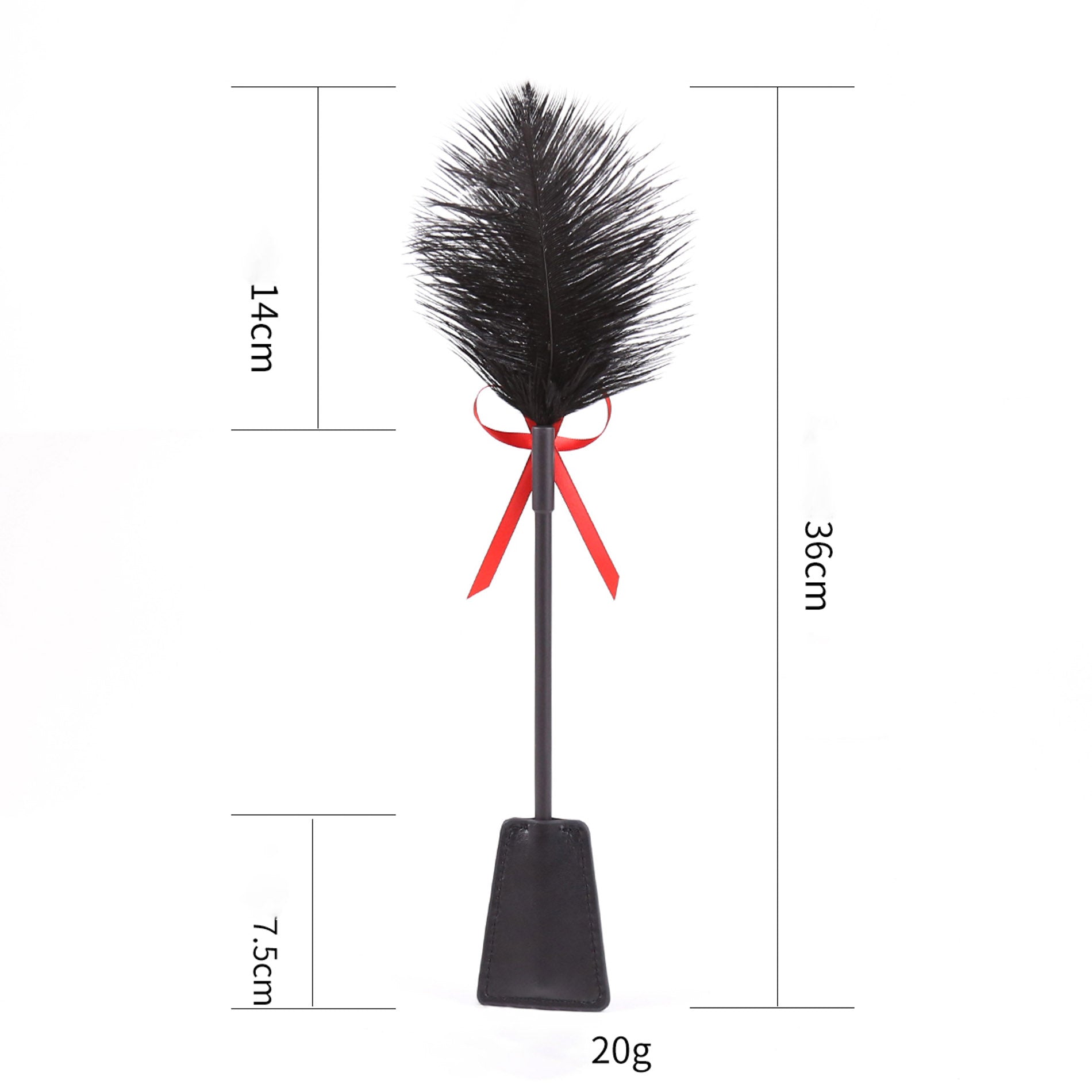 frustino red desire tickler duo nero