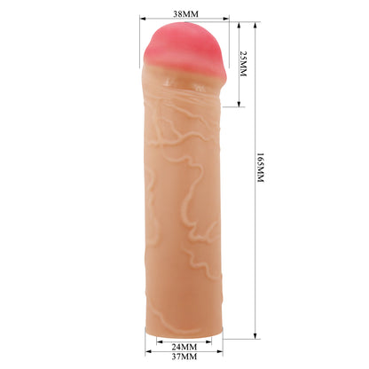 guaina e prolunga pene nile rosa flesh pretty love
