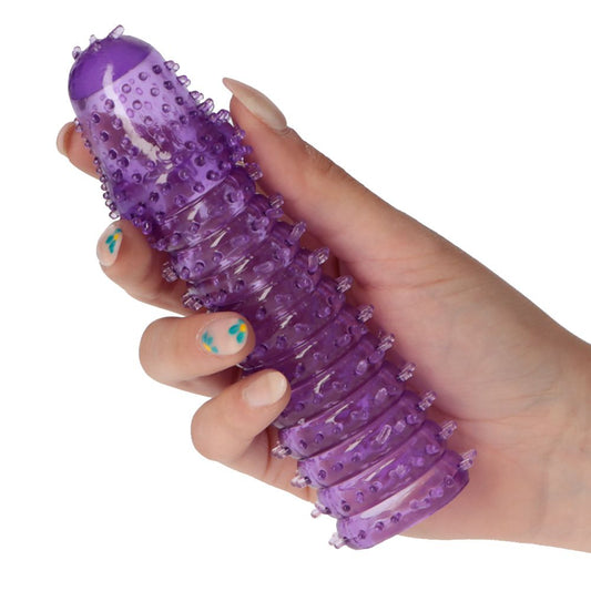 guaina fallica stretchy purple