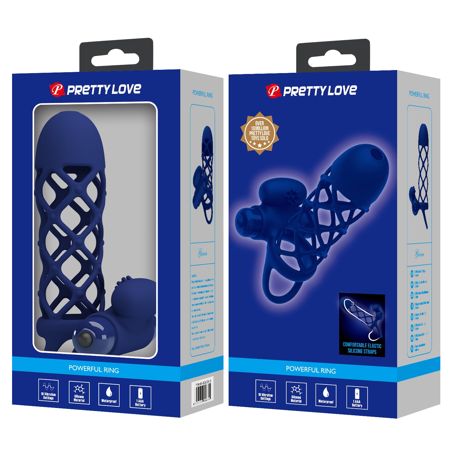 guaina fallica vibrante giann blu pretty love
