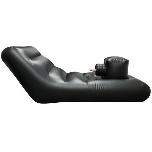 Inflatable bed Dark Magic with 3 remote control vibrators.