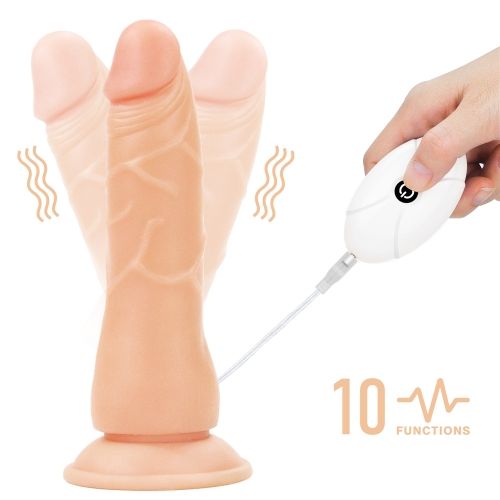 Lovetoy Vibrating Easy Strapon Set 7.5