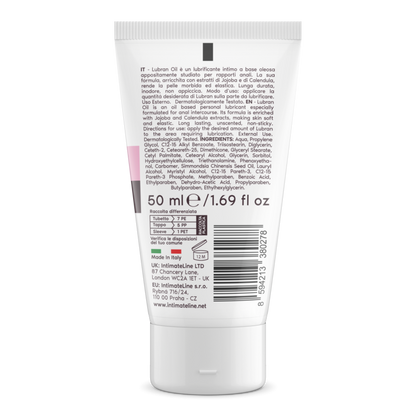lubrificante anale lubran 50ml intimateline retro