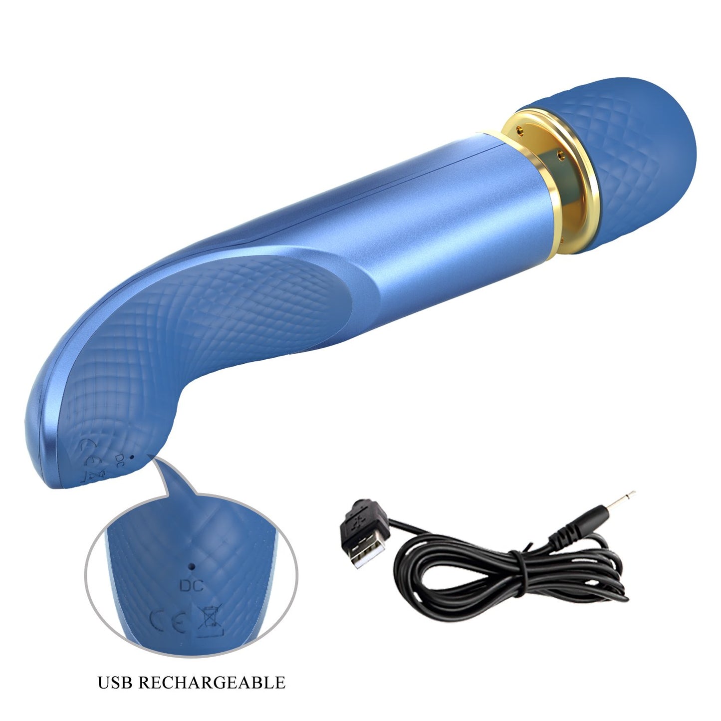 magic wand luxury small blu pretty love