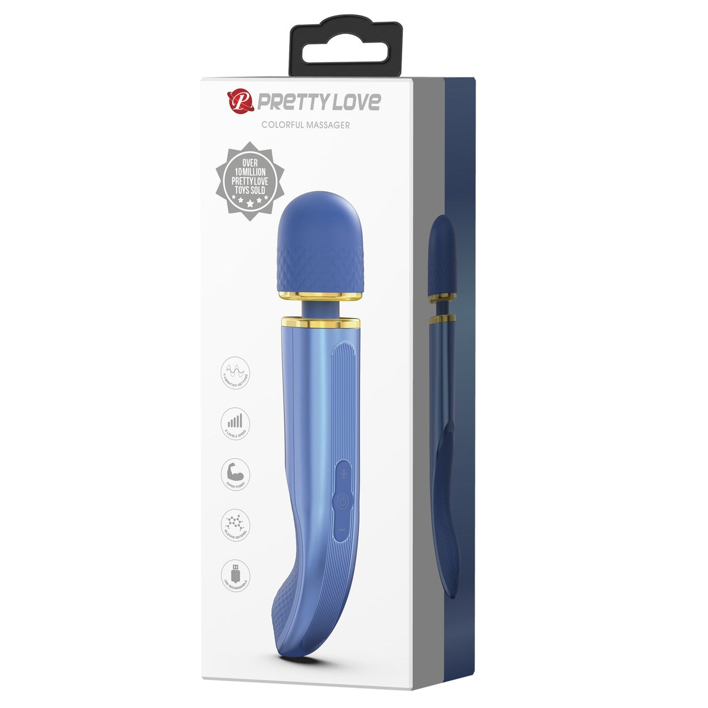 magic wand luxury small blu pretty love