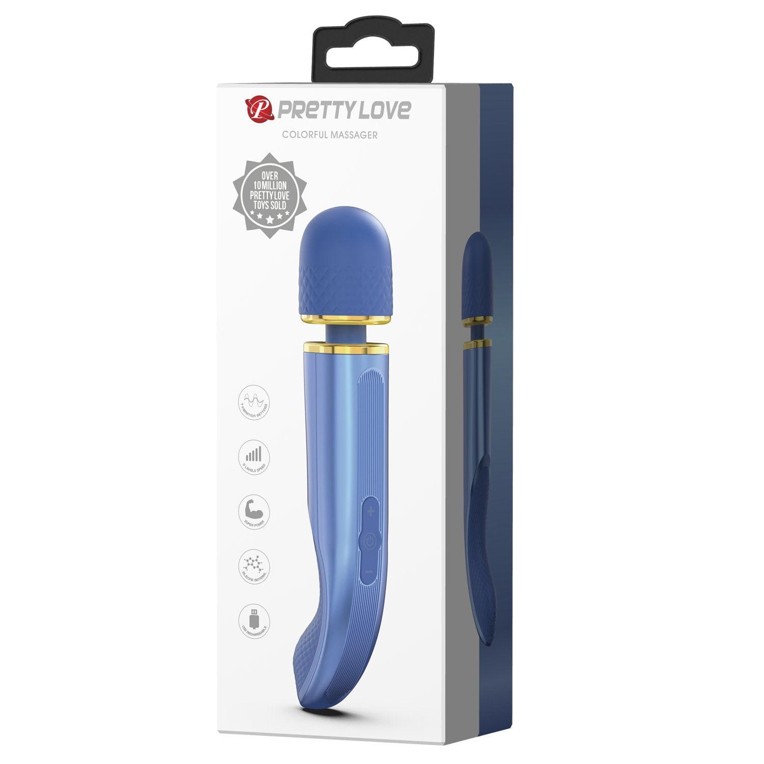 magic wand luxury small blu pretty love