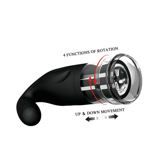 masturbatore automatico breton nero pretty love