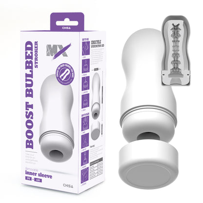 masturbatore boost bulbed stroker chisa