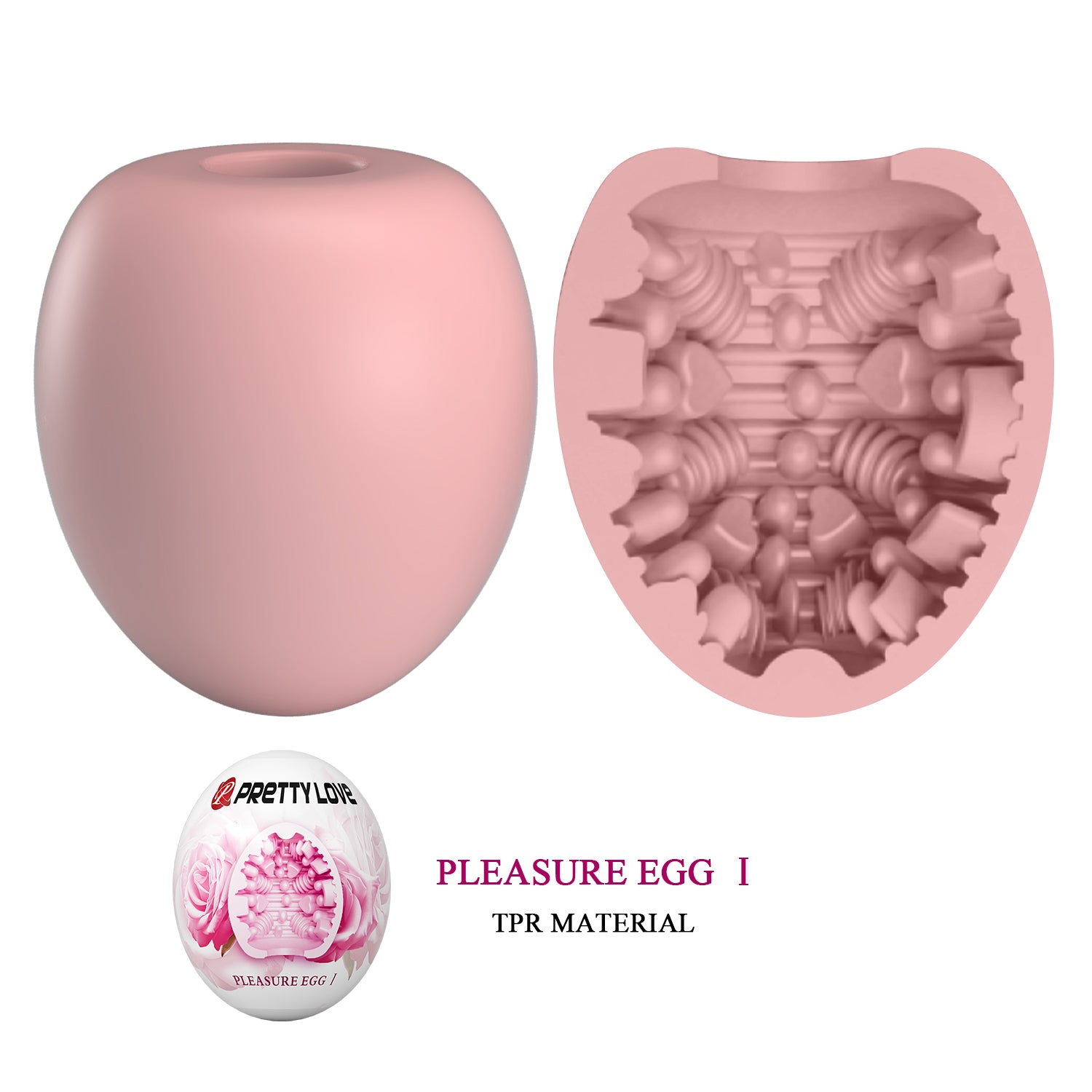 masturbatore pleasure egg i rosa pretty love