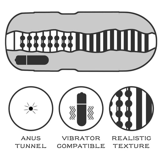 Sexy Anus vibrating masturbator