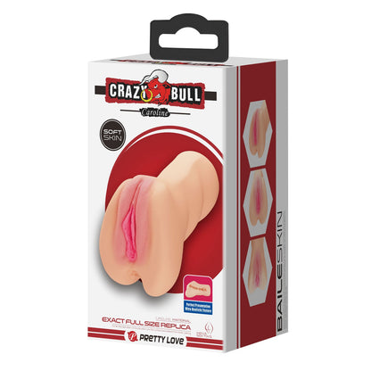 masturbatore vagina ano caroline rosa flesh crazy bull