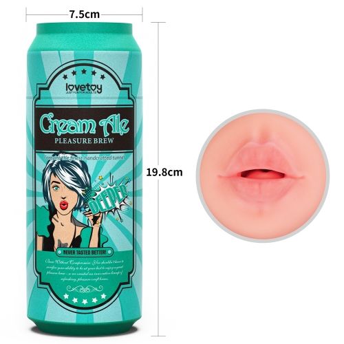 Lovetoy Pleasure Brew Cream Ale Masturbator