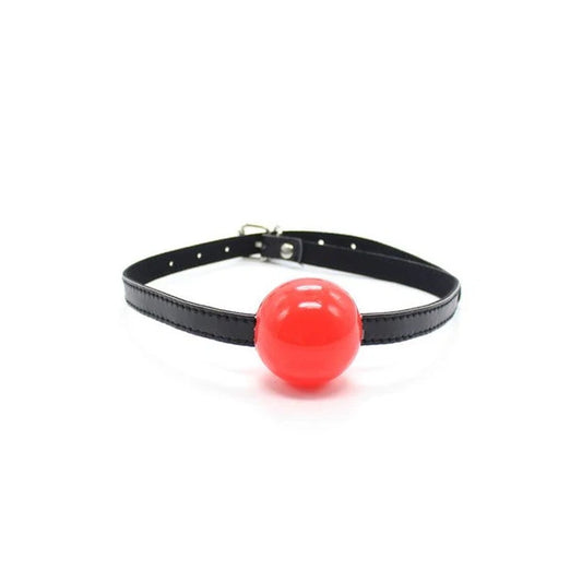 ball gag red e black toyz4lovers