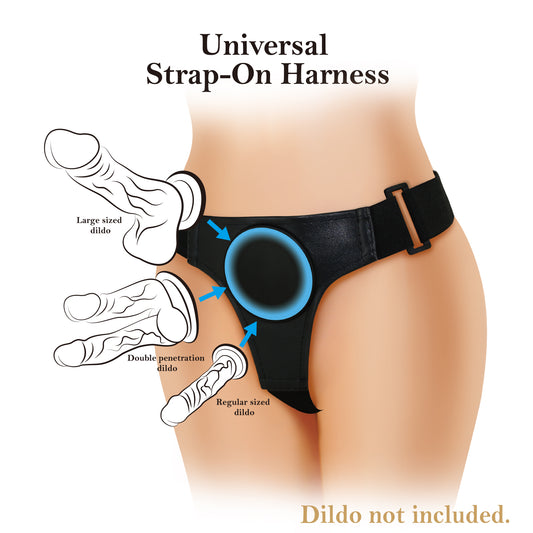 mutande universali per strap on bobby nero pretty love