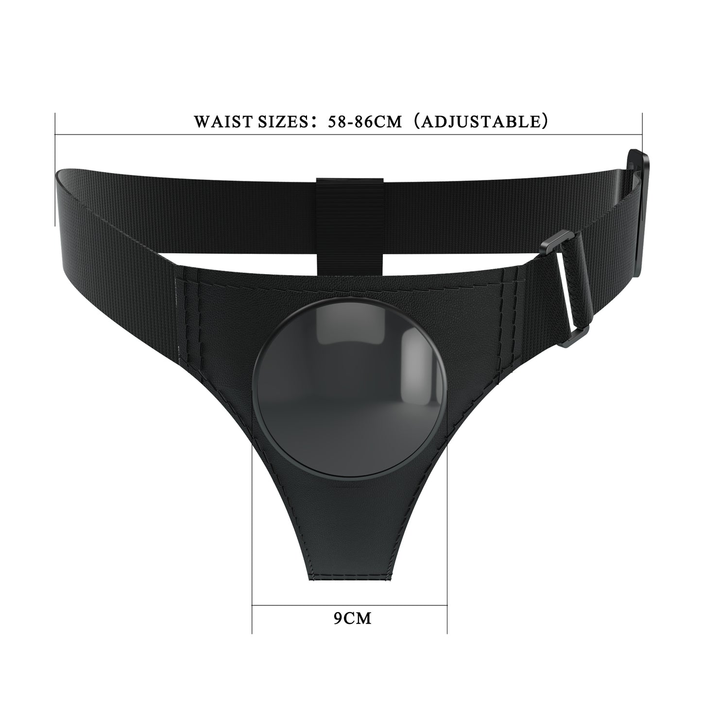 mutande universali per strap on bobby nero pretty love