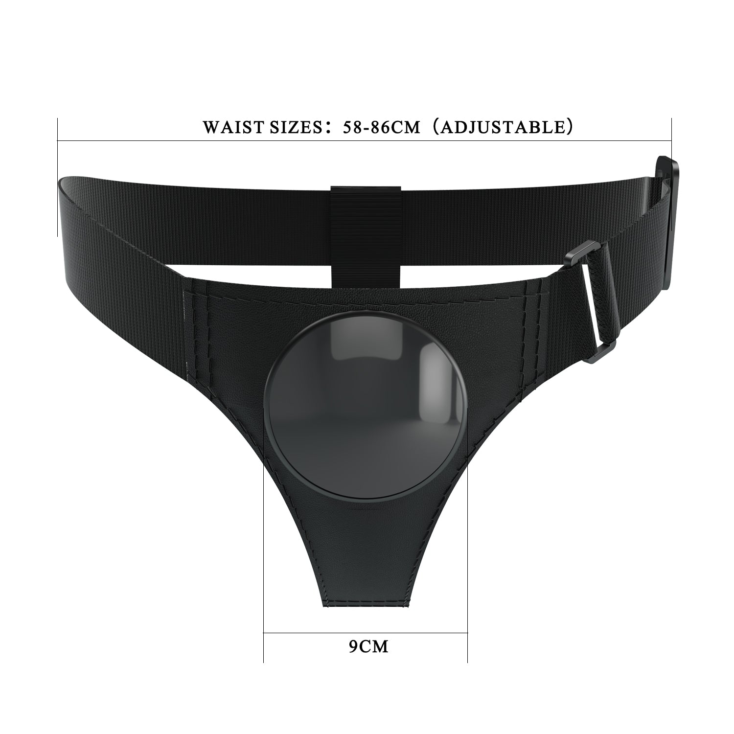 mutande universali per strap on bobby nero pretty love