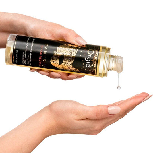 olio massaggio divine nectar 200ml orgie