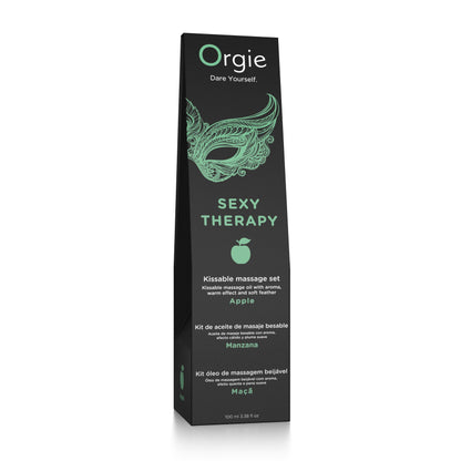 olio massaggio sexy therapy mela verde 100ml orgie