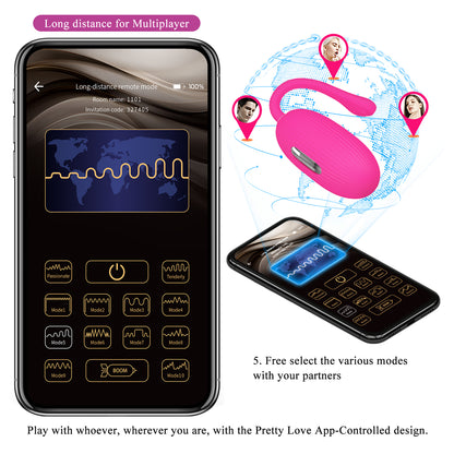 ovetto vibrante doreen fucsia pretty love